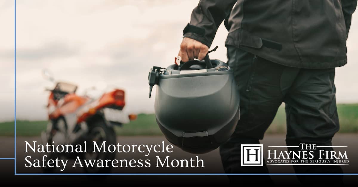 Things to Know for National Motorcycle Safety Awareness Month
