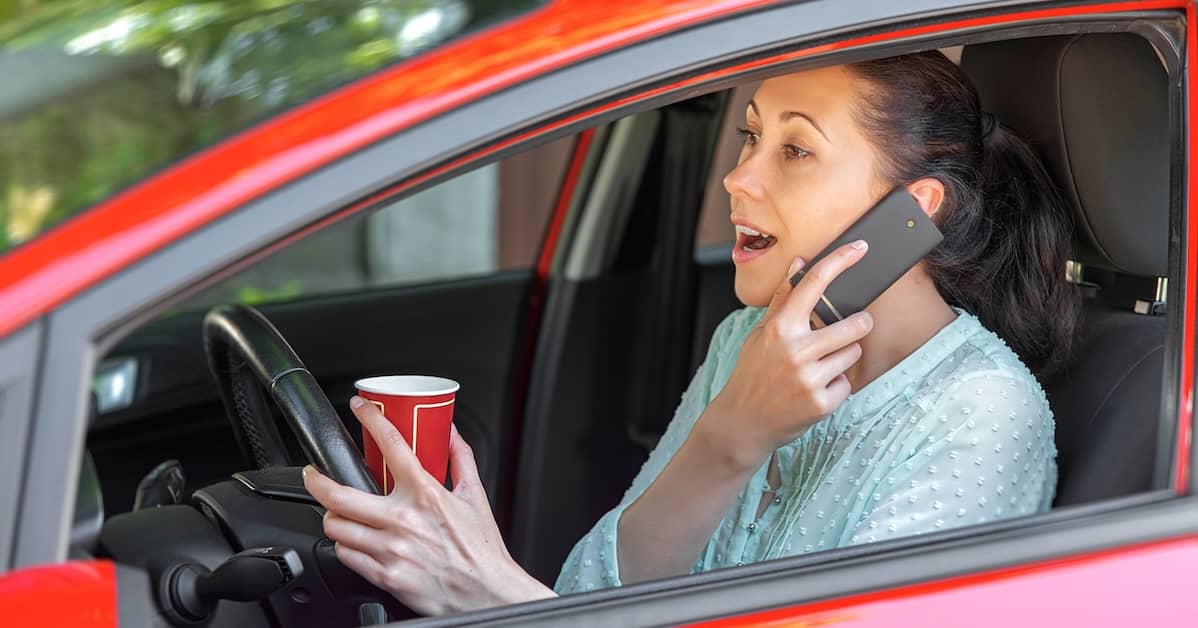 What Are the Three Types of Distraction That Cause Car Accidents?